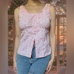 Zoey Beth vintage button up top